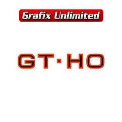 Glove Box Decal, GT HO