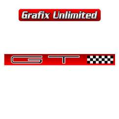 Glove Box Badge, XR GT
