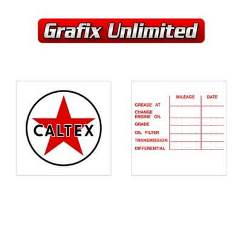 Lube Decal, Caltex