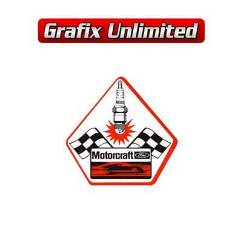 Motorcraft Spark Plugs Decal