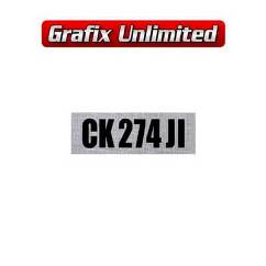 Rocker Cover Decal, Clothe CK274JI