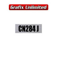 Rocker Cover Decal, Clothe CN284J