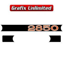 Rocker Cover Decal Set, 2850