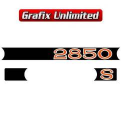 Rocker Cover Decal Set, 2850 S