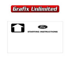 Start Instructions Sunvisor Sleeve 1966   1972