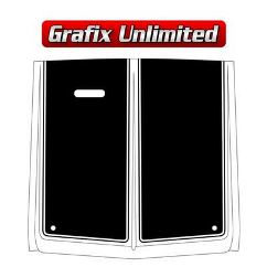 Stencil XW GT Bonnet Black Out 