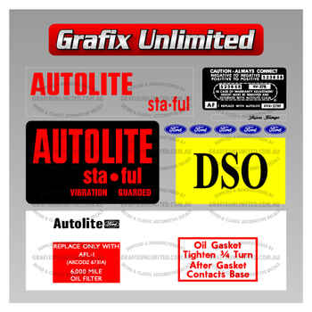 Sticker Kit XY GT Automatic Full Restoration