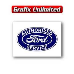 Tin Sign, Authorised Ford Service