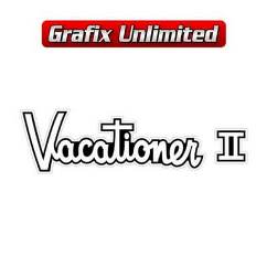 Vacationer II Decal