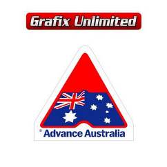 Windscreen Decal, Advance Australia