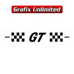 Windscreen Decal, GT