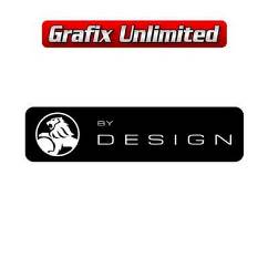 Windscreen Decal, Holden by Design