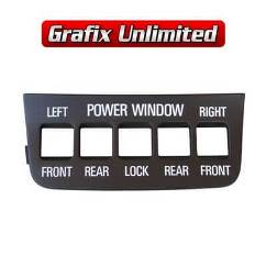 XD Power Window Fascia Recondition