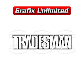 XH Tradesman Tailgate Decal