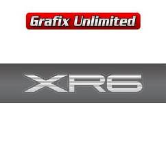 XR6 Rear Valance Decal