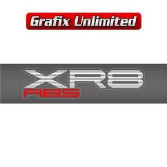 XR8 ABS Rear Valance Decal